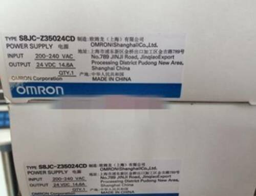 1PC New Omron Switch Power Supply S8JC-Z35024CD 200-24VAC