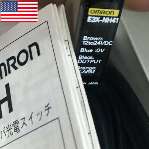 OMRON E3X-NH41 E3XNH41 PHOTOELECTRIC SENSOR SWITCH 12-24V VDC 2M