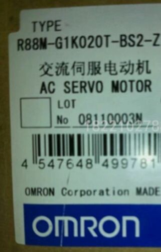 Brand NEW Omron AC servo motor R88M-G1K020T-BS2-Z