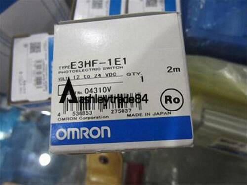 New Omron Photoelectric Switch E3HF-1E1 12-24VDC