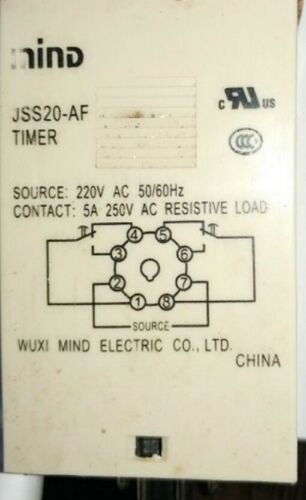 1PC New JSS20-AF DC24V time relay