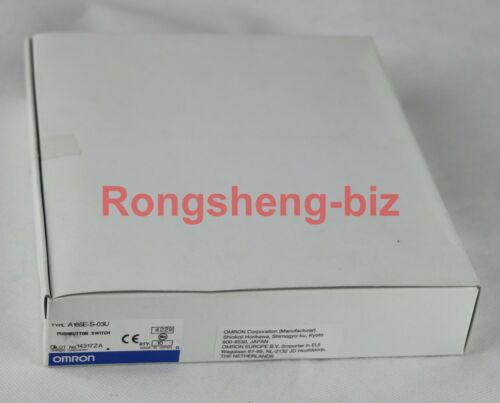 Brand New Omron emergency stop switch A165E-S-03U A165ES03U