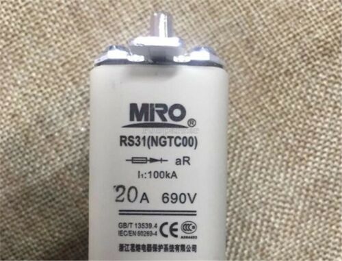 Mro RS31-20A Fast Acting Fuse Ar 20 Amp NGTC00 690V (20A) ry