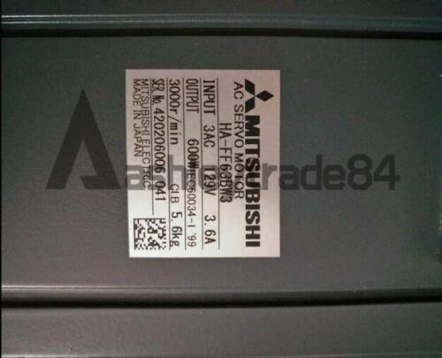 1PC New Mitsubishi HAFF63BW3 Servo Motor HA-FF63BW3