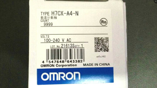 NEW IN BOX OMRON PLC Counter H7CX-A4-N H7CXA4N 100-240VAC