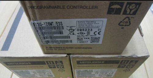1PCS NEW FX3U-128MT/ESS FX3U128MTESS FX3U-128MT-ESS MITSUBISHI PLC
