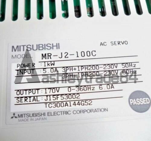 1PC MITSUBISHI MR-J2-100C AC SERVO AMPLIFIER MRJ2100C New