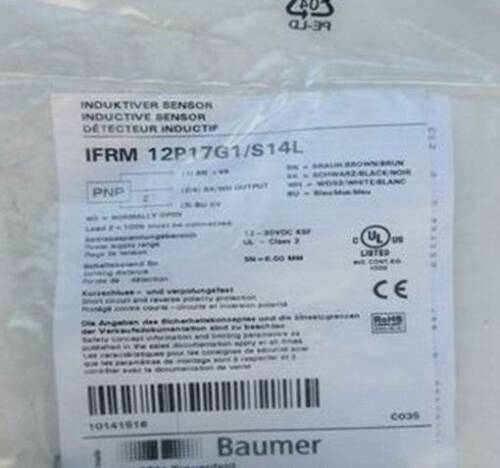 1PC New Baumer Sensor IFRM 12P17G1/S14L