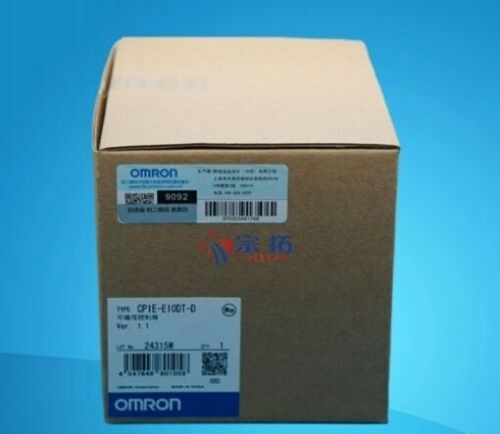 One New Omron CP1E-E10DT-D Control Logic, 6 IN 4 OUT 24V
