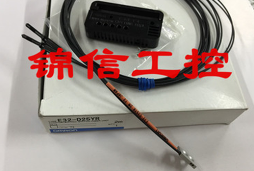 1PC New OMRON Fiber Optic Sensor E32-D25YR