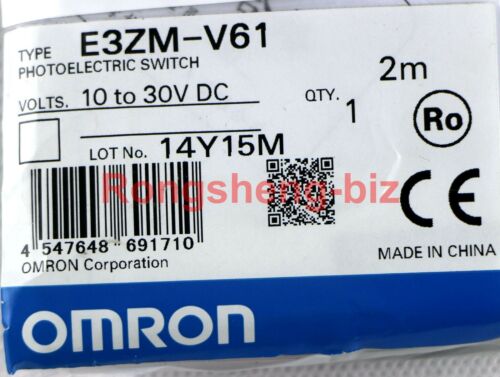 1PC NEW OMRON Photoelectric Switch E3ZM-V61 E3ZMV61 (replace E3S-VS1E4)