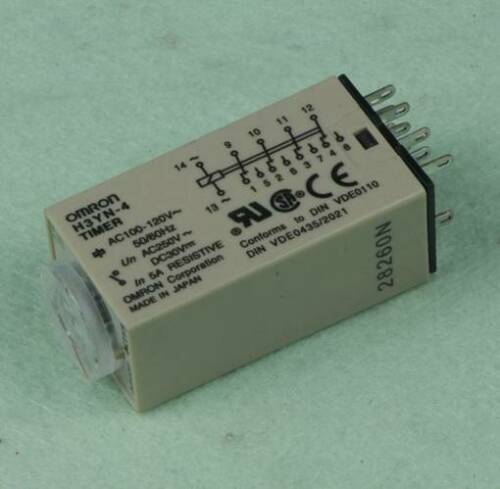 1PC New in box OMRON RELAY H3YN-4 100-120VAC