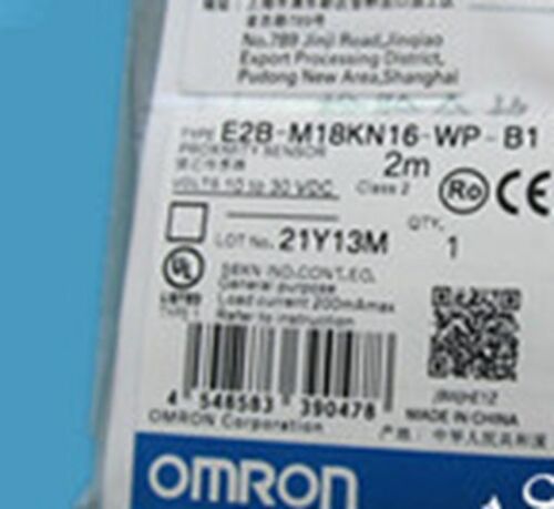 1PC NEW Omron Proximity Switch E2B-M18KN16-WP-B1