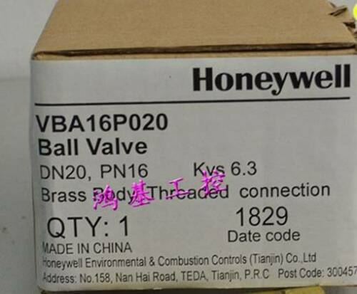 1PC NEW Honeywell Electric Adjusting Ball Valve DN20 VBA16P020