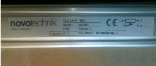 Novotechnik Linear Transducer LWH 500 LWH500 New