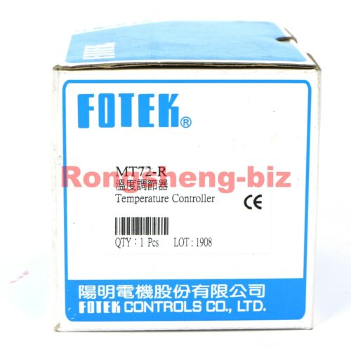 1PC NEW IN BOX Fotek Temperature Controller MT72-R