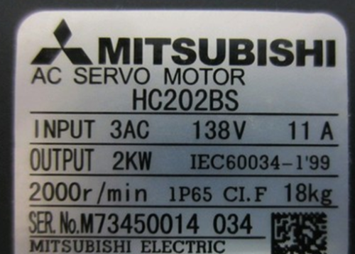 1PC NEW Mitsubishi AC Servo Motor HC202BS
