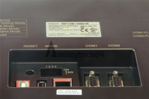 One New Omron NB10W-TW01B HMI Touch Panel NB10WTW01B