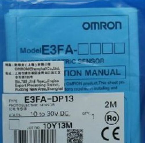 New Omron Photoelectric Sensor E3FA-DP13 10-30VDC