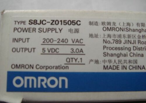 1PC New OMRON Switching Power Supply S8JC-Z01505C