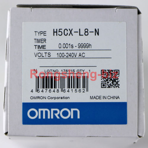 1PC New & Genuine Omron H5CX-L8-N Digital Timer 100-240VAC