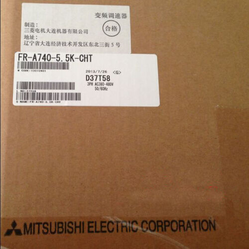 Mitsubishi Inverter FR-A740-5.5K-CHT 5.5KW 380V New