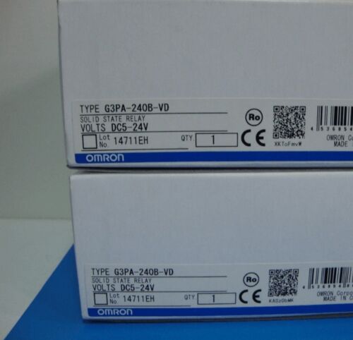 1PC Brand NEW Omron Solid State Relay G3PA-240B-VD 5-24VDC