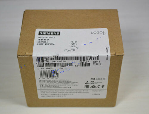 New SIEMENS LOGO 230RCo 6ED1052-2FB00-0BA8