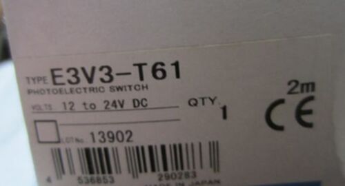 1PC New In Box OMRON E3V3-T61 photoelectric switch