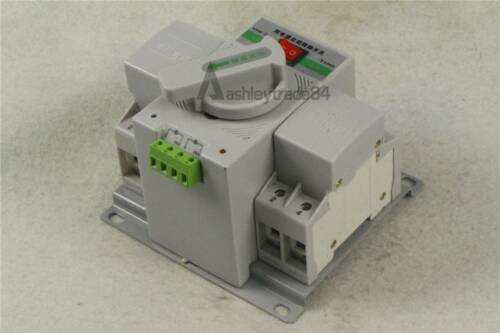 1pcs Intelligent Mini Q3R-63/2P 63A Dual Power Automatic Transfer Switch