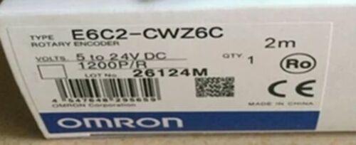 1PC Brand New OMRON rotary encoder E6C2-CWZ6C 1200P/R 5-24V DC 2m