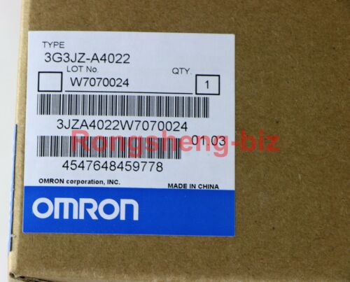 1PC OMRON 3G3JZ-A4022 Inverter NEW IN BOX