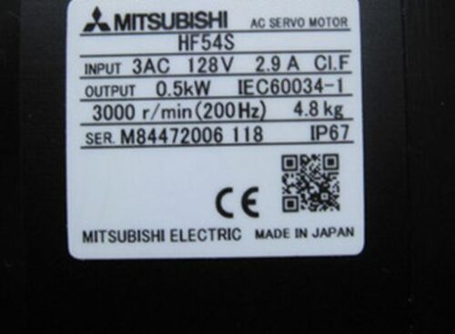 1PC Brand NEW Mitsubishi Servo Motor HF54S Includes encoder