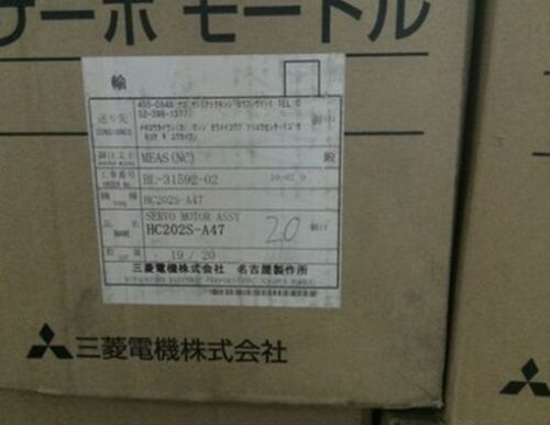 1PC Brand NEW Mitsubishi Servo Motor HC202S-A47