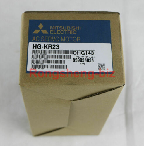 One New In Box MITSUBISHI HG-KR23 AC Servo Motor