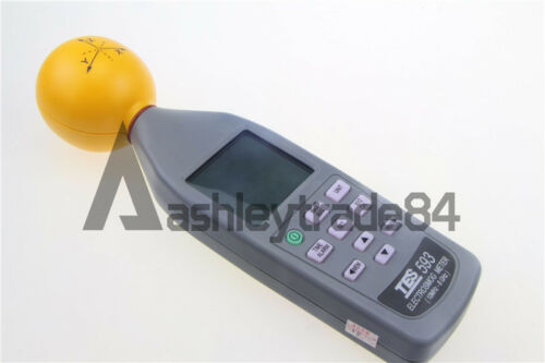 TES-593 ElectroSmog Meter 3 axis isotropic measurements EMF NEW