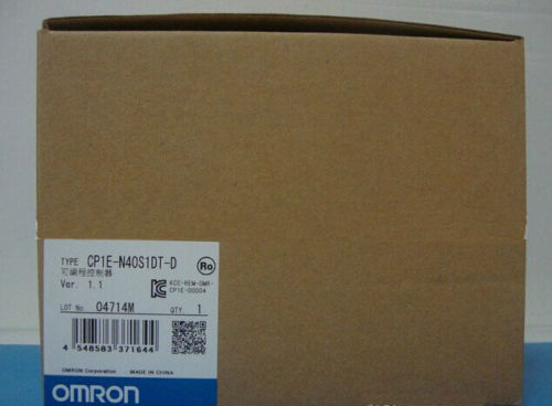Omron CP1E-N40S1DT-D ( CP1EN40S1DTD ) PLC CPU Unit New In Box