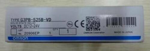 1PC NEW Omron solid state relays G3PB-525B-VD DC24V