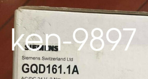 1PC NEW SIEMENS Air Damper Actuator GQD161.1A DC24V 2Nm 0...10V