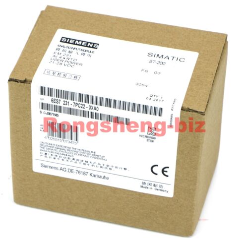 1PC Brand New Siemens PLC EM231 6ES7 231-7PC22-0XA0 6ES7231-7PC22-0XA0