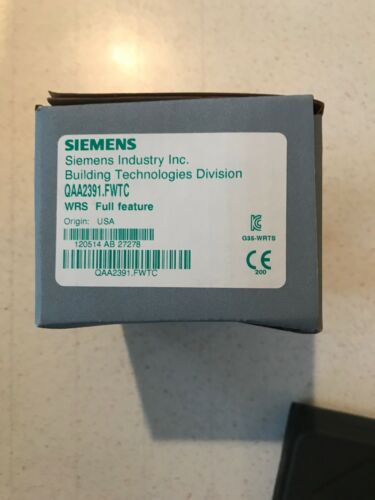 SIEMENS QAA2391.FWTC / QAA2391FWTC Talon Wall Sensor New In Box w/Free Shipping