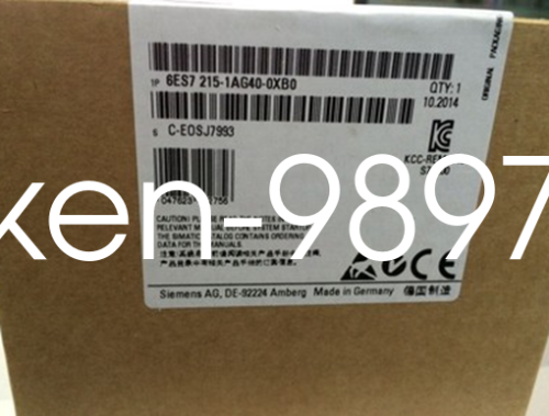 1PC New Siemens 6ES7 215-1AG40-0XB0 6ES7215-1AG40-0XB0