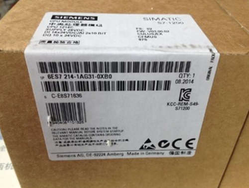 1PC New Siemens 6ES7 214-1AG31-0XB0