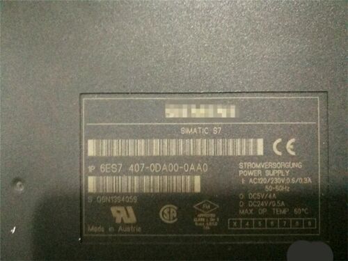 1PCS NEW IN BOX Siemens 6ES7 407-0DA00-0AA0 6ES7407-0DA00-0AA0