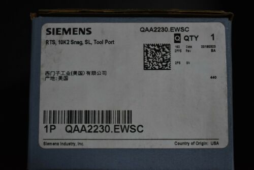 SIEMENS QAA2230.EWSN Room Temperature Sensor A6
