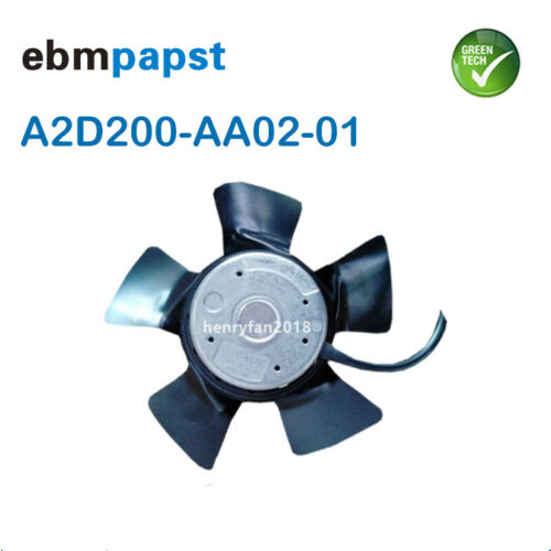 For ebmpapst A2D200-AA02-01 axial fan 200mm Motor fan for Siemens spindle 1PH713