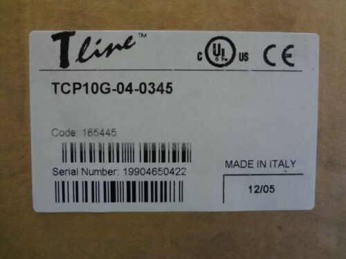 Tline TCP10G-04-0345 Display Panel Operator Interface PLC Screen UNIOP SIEMENS