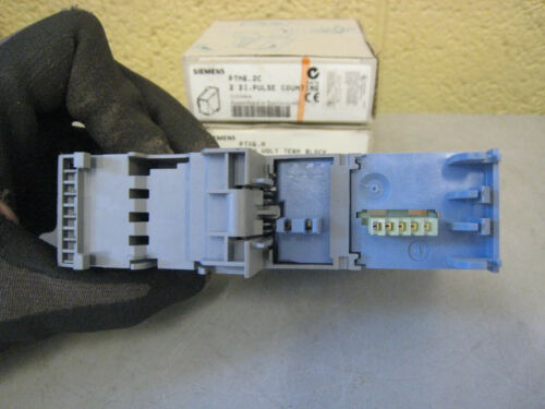 New Siemens PTM6.2C Analog Point Termination Module w/ PTX6.L Terminal Block