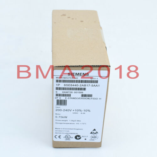 1PC Brand New Siemens 6SE6440-2AB17-5AA1 One year warranty fast delivery