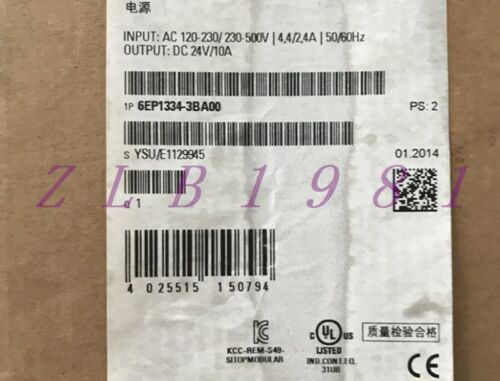 ONE NEW SIEMENS 6EP1334-3BA00